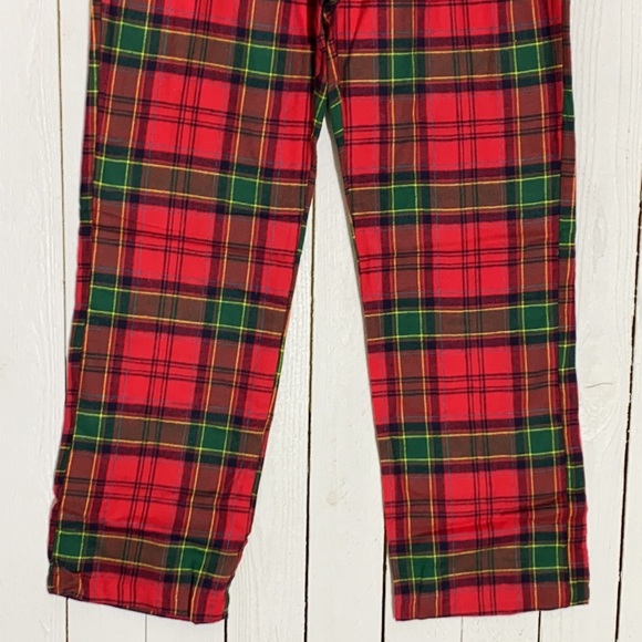 Maternity Plaid Flannel Pajama Pants - Picture 5 of 11